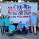 Russell Walker with family and team at 210-Plu-mber