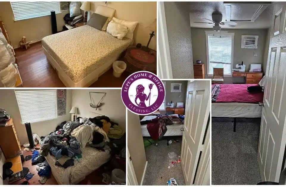 Before & after bedrooms