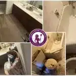 Before & after bathroom