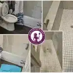 Before & after bathroom